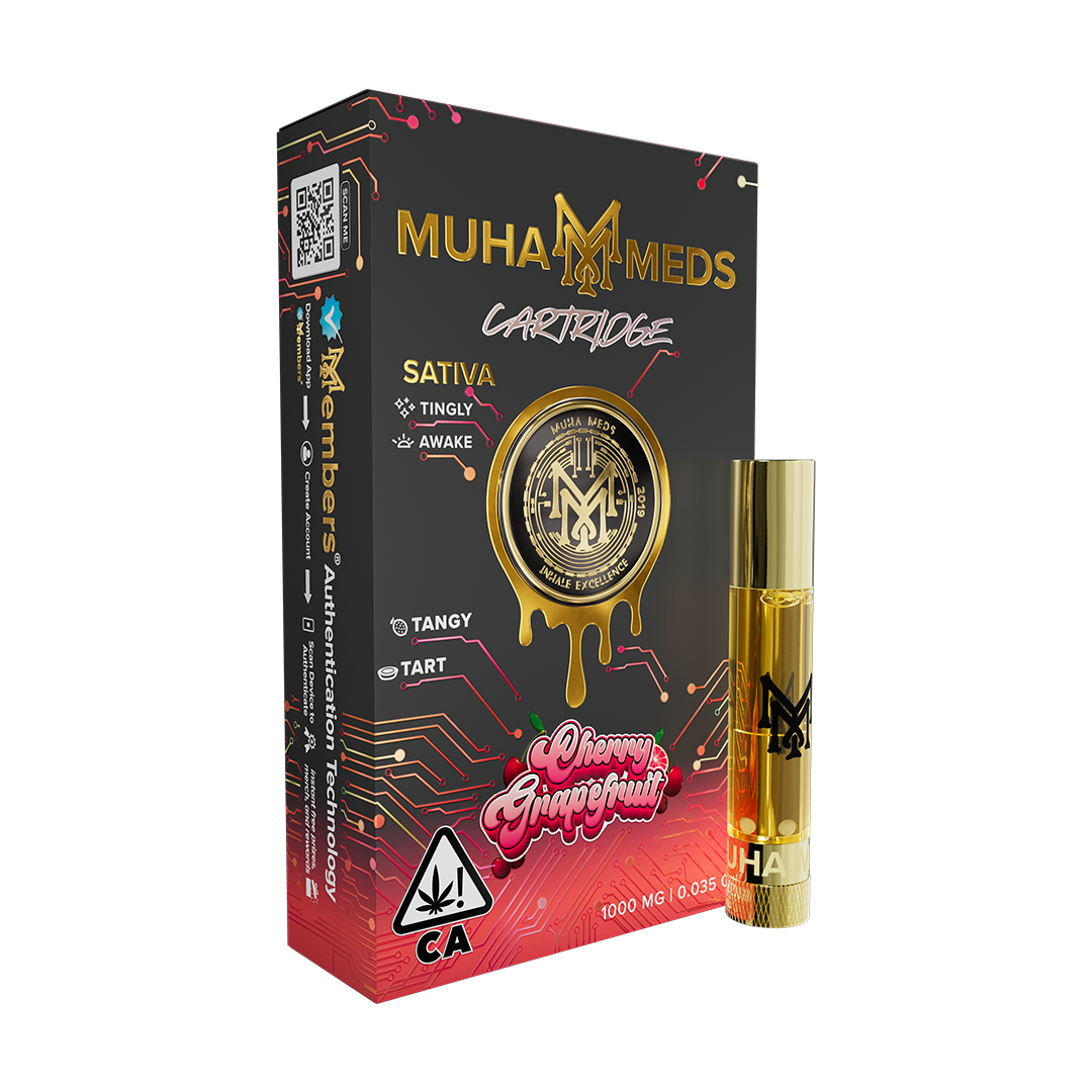 Cherry Grape Fruit THC cartridge with sweet cherry, grape, and citrus flavor profile, premium vape cart for smooth and flavorful hits