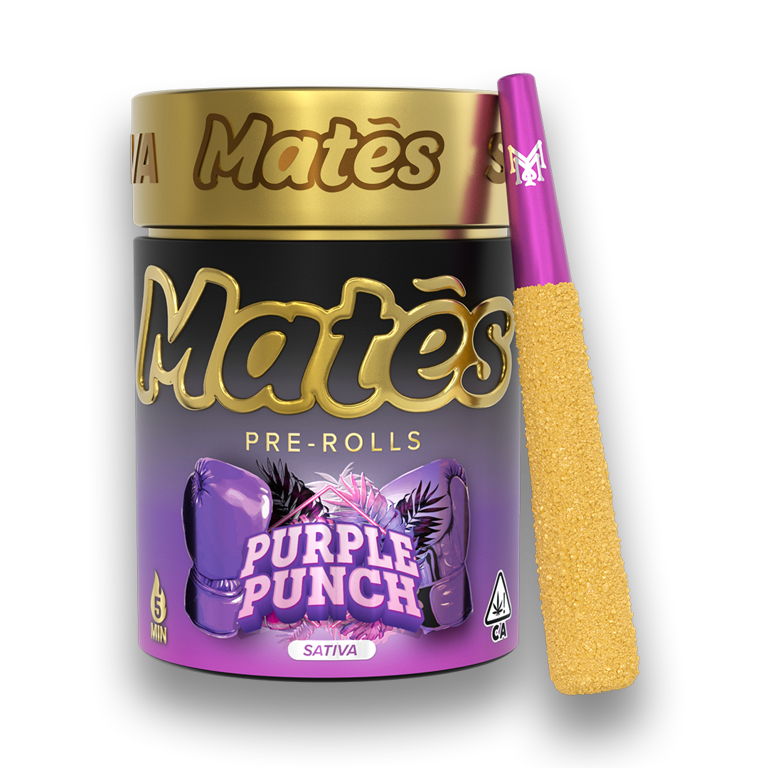 Purple Punch Muha Meds 3g cannabis infused pre-roll with relaxing indica effects and smooth flavor