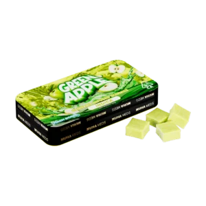 Green Apple Gummies by Muha Meds, THC infused edibles with sweet and tangy flavor for a relaxing and enjoyable experience